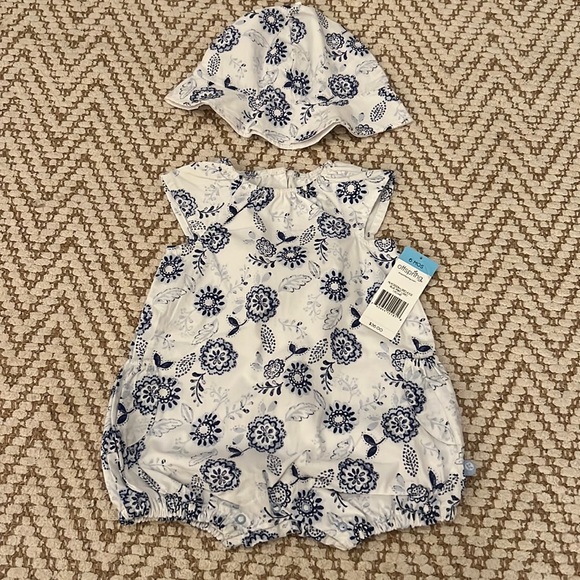 Offspring | One Pieces | Nwt Summer Jumper And Hat | Poshmark